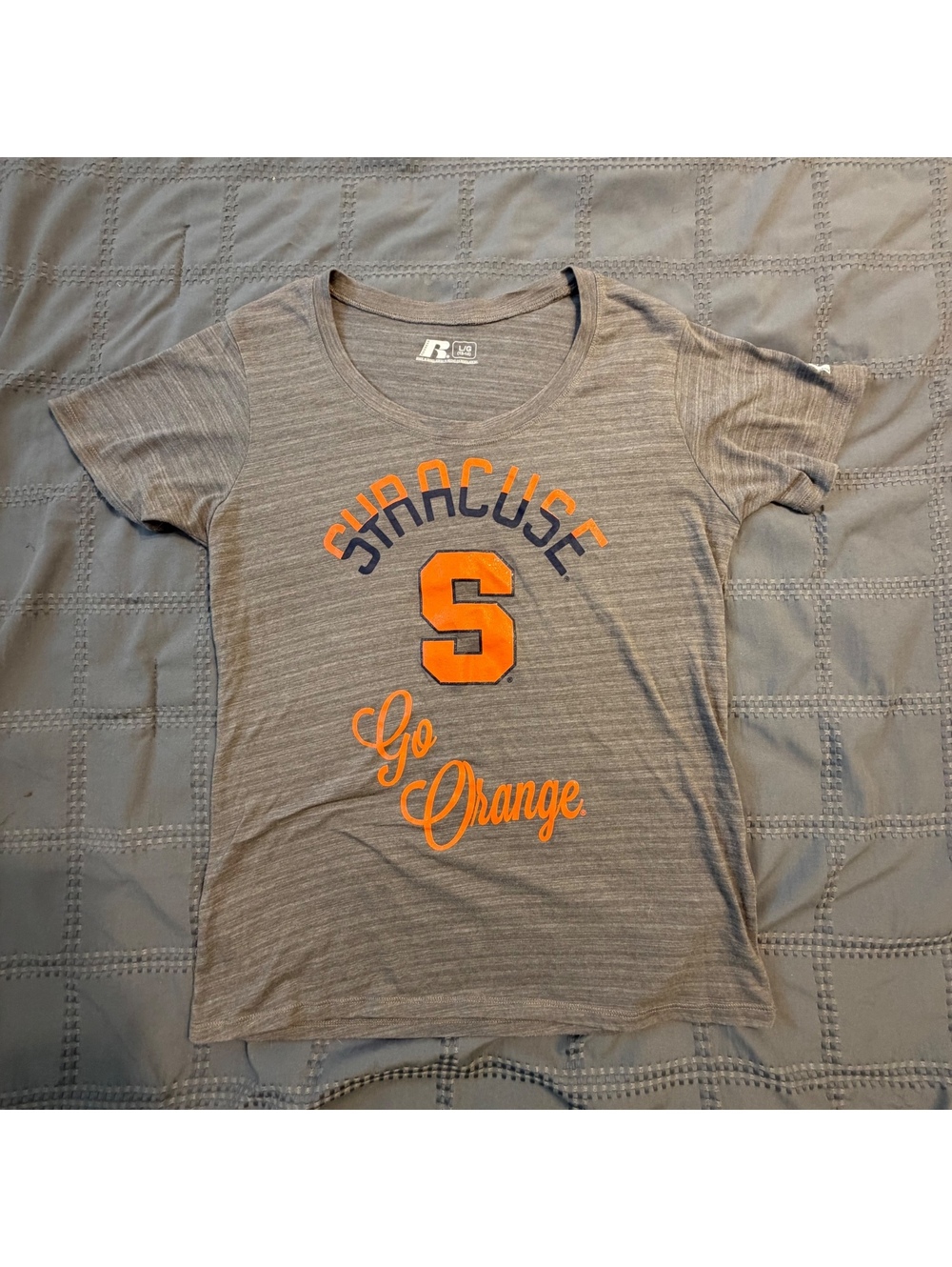 Russell Syracuse Go Orange Gray T-Shirt Large / Collegiate / Academia